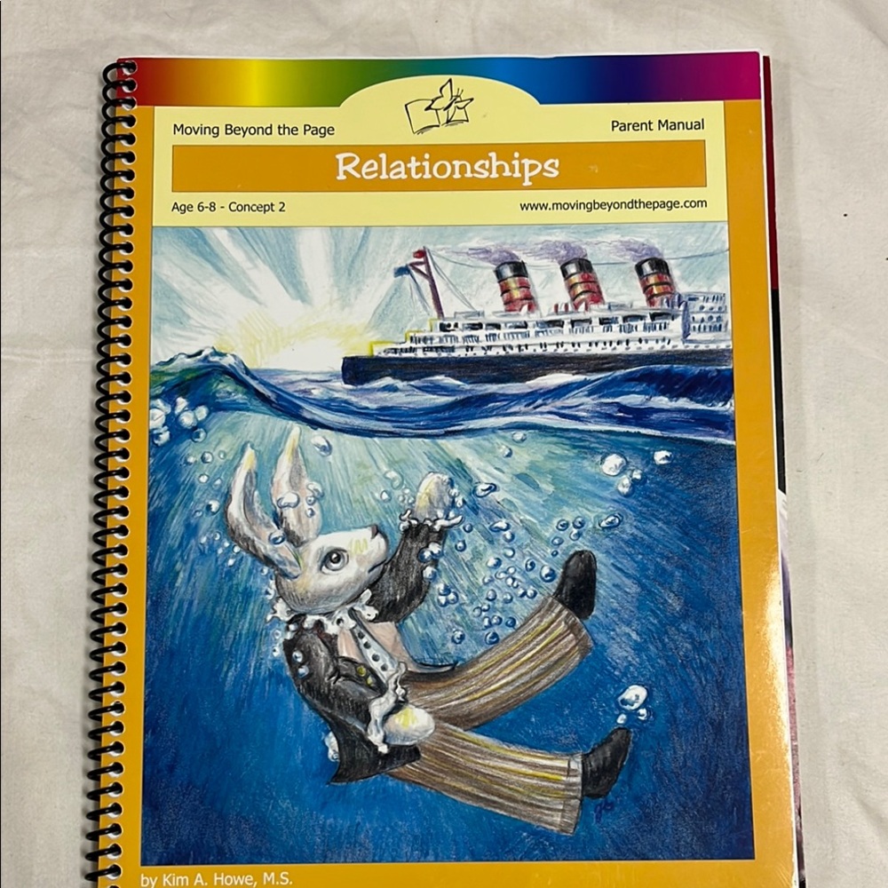 Relationships Parent Manual - Moving Beyond the Page (Yellow Cover)